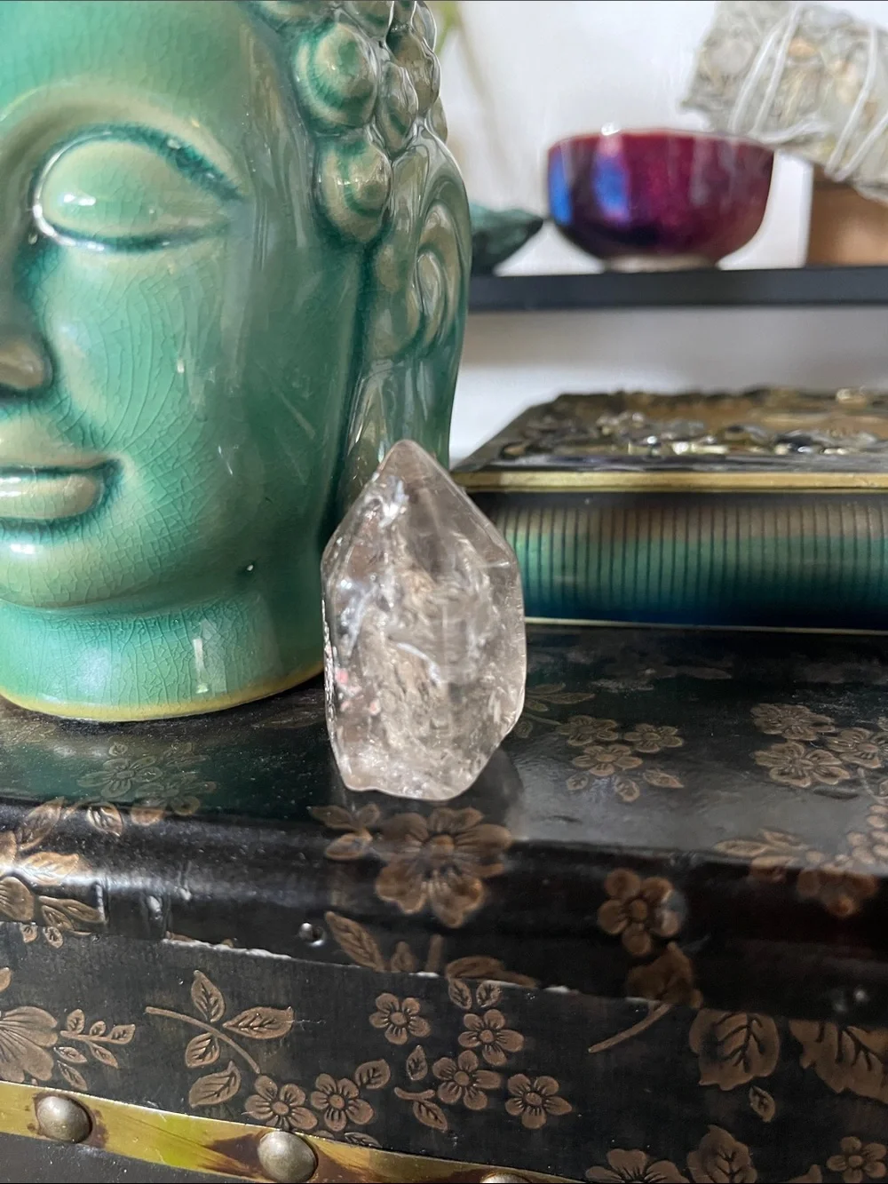 Beautiful Lodhi Quartz Crystal Point